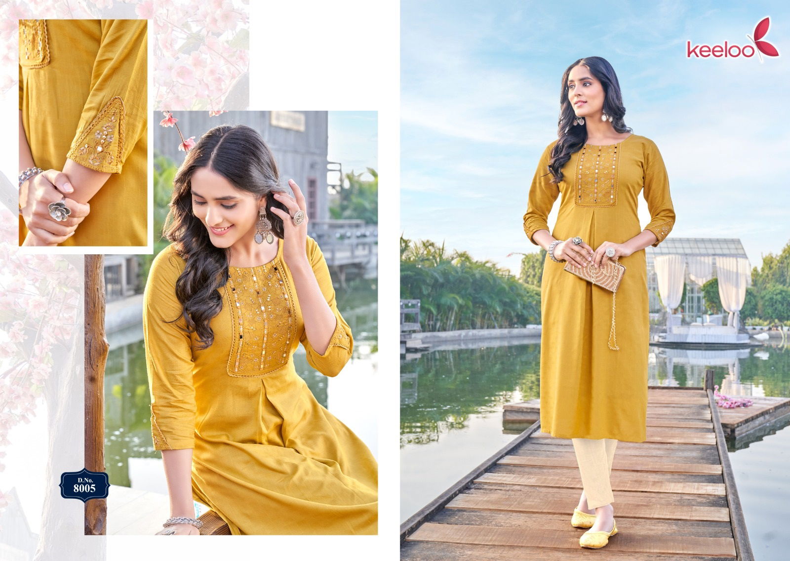 Keeloo Morni By Koodee Nayra Cut Long Kurti Catalog